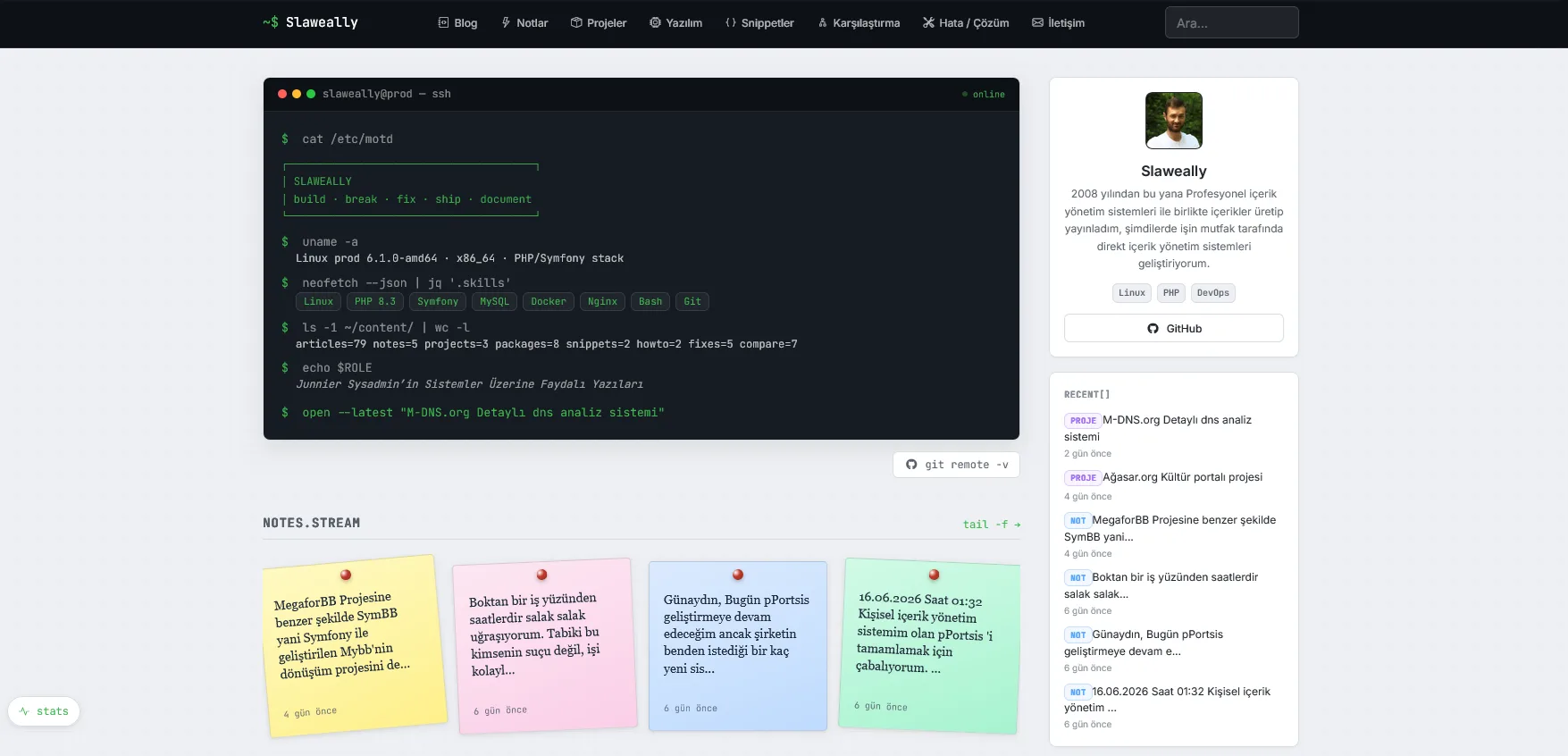 Slawman Developer Portal